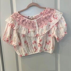 LoveShackFancy Elania top